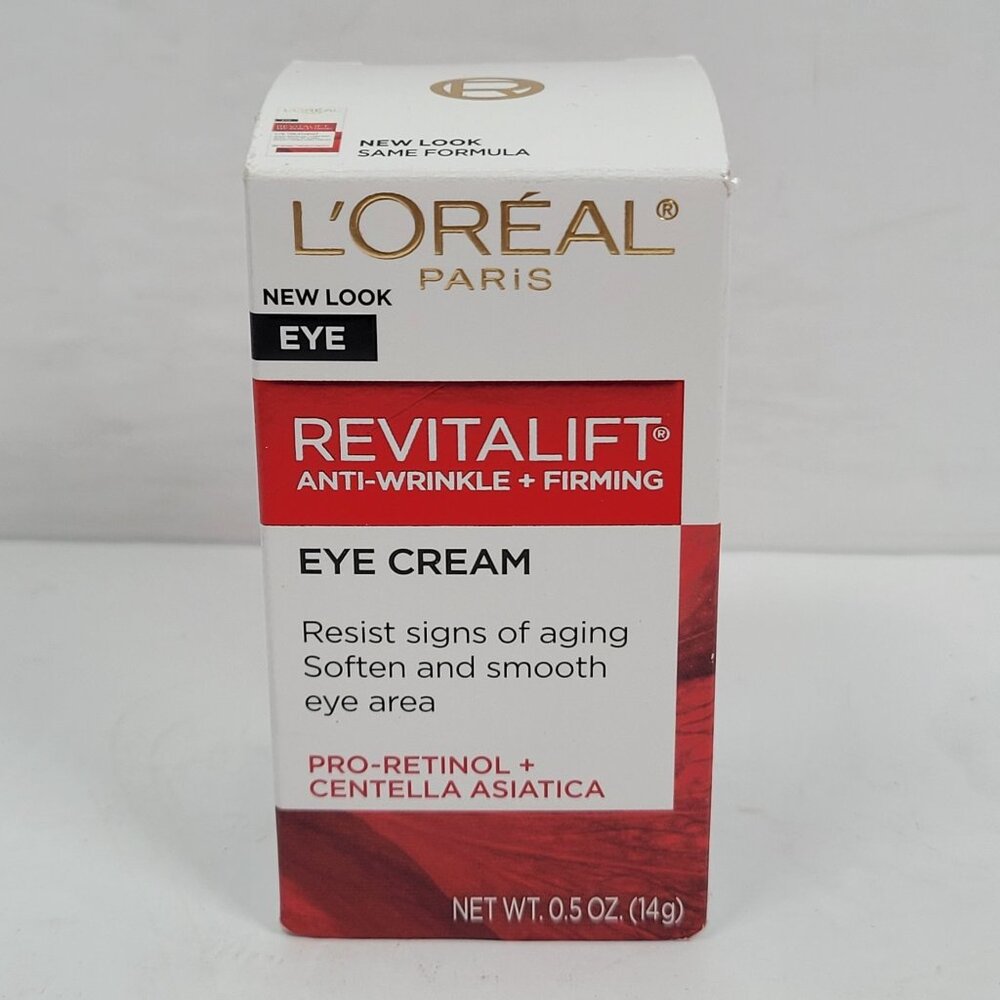 LOreal Paris Revitalift Anti-Wrinkle + Firming Eye Cream 0.5 Oz NIB